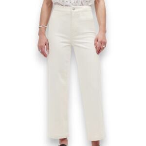 Madewell The Emmett Wide-Leg Crop Jean: